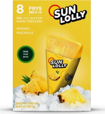 Sun Lolly Ananas 8x60ml