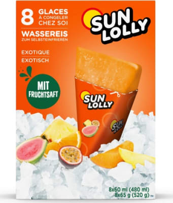 Sun Lolly Framandi Ávextir 8x60ml