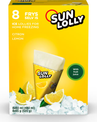 Sun Lolly Sítrónu 8x60ml