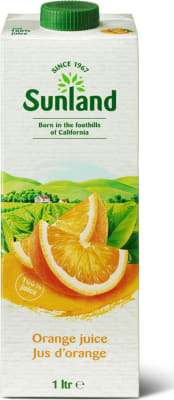 Sunland Appelsínusafi, 100% safi