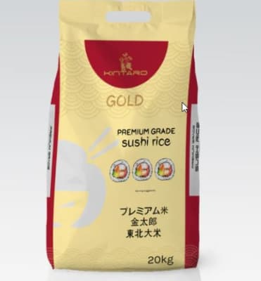 Sushi short rice Kintaro Gold 20kg