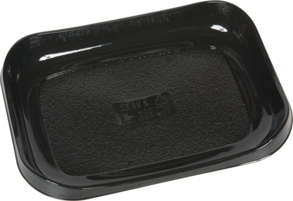 Sushi/Smurbrauðsbakki svartur 180x135x20mm 300stk