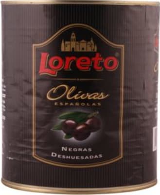 Svartar ólífur steinlausar 3kg (6stk/ks)