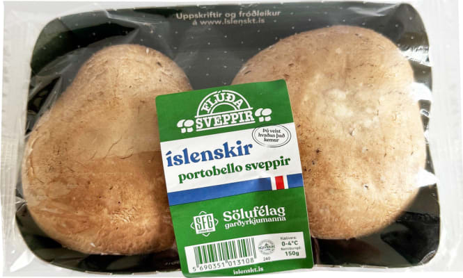 Sveppir Portobello SFG 20x150g