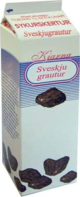 Sveskjugrautur sykurskertur 12x1ltr