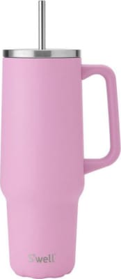 Swell brúsi með handfangi stál 1,1ltr pink