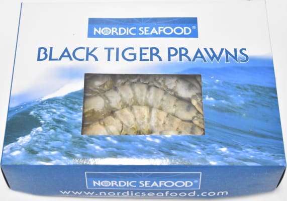 Tígrisrækja, heil, hrá 8/12