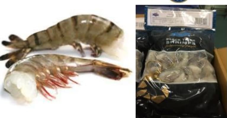 Tígrisrækja (tail on16/20) 700gr