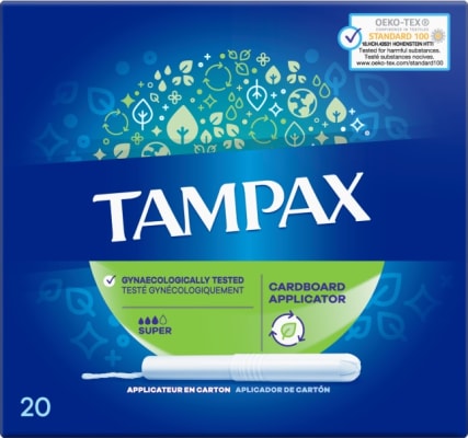 Tampax Blue Box Super 20stk