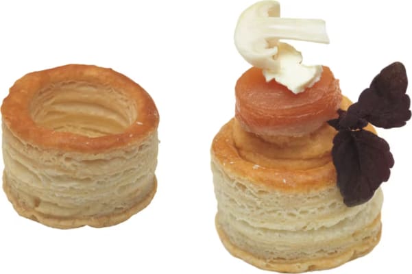 Tart bolli smjördeig hringlaga 40mm 245stk