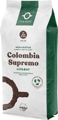 Te & Kaffi Columbia Supremo Lífrænt Malað