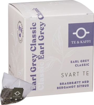 Te & Kaffi Earl Grey pýramídategrisjur