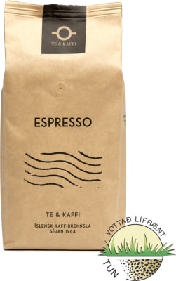 Te & Kaffi Espresso Lífrænt Baunir