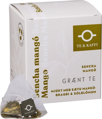 Te & Kaffi Sencha Mango pýramídategrisjur