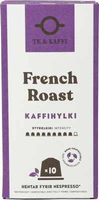 Te & Kaffi French Roast Kaffihylki