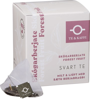 Te & Kaffi Skógarberjate pýramídategrisjur