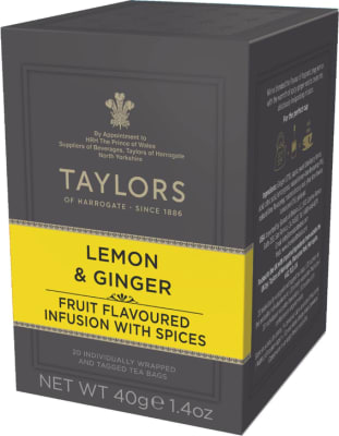 Te Lemon Ginger 20stk