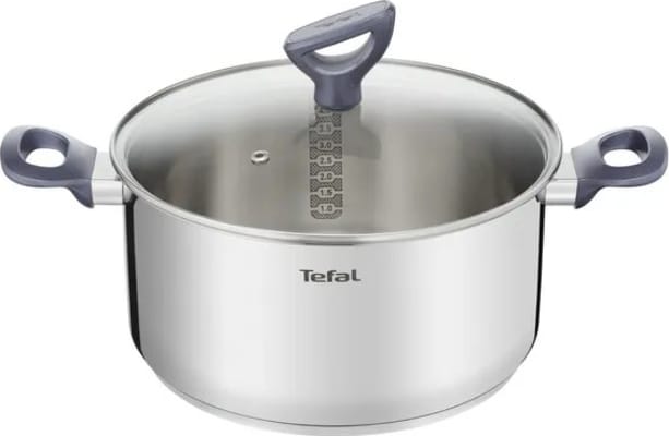 Tefal Daily Cook Stálpottur 20 cm með glerloki