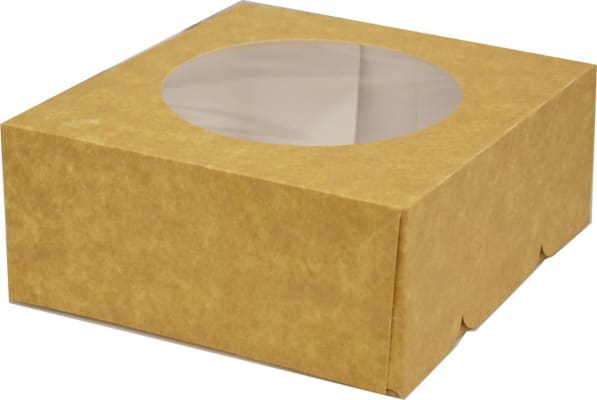 Tertubox pappa m/glugga 19x19x8cm 100stk