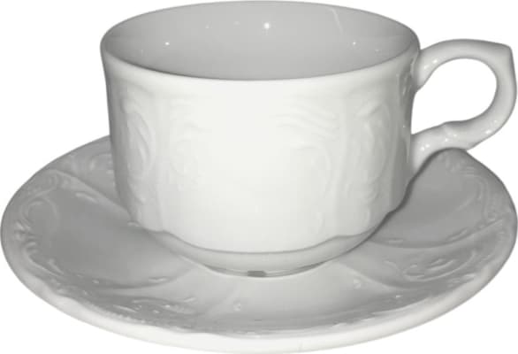 Thun Bolli 140ml og undirskál staflanlegt Bernadotte