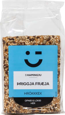 Til hamingju Hrökkkex Þriggja fræja 10x200g