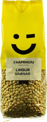 Til hamingju linsur grænar 12x500g