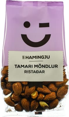 Til hamingju Tamari ristaðar möndlur 10x150g