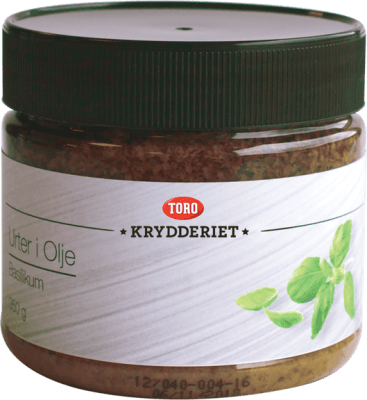 Toro basil í olíu 350g