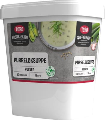 Toro blaðlaukssúpa 15ltr 1,2kg