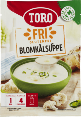Toro Glútenfrí blómkálsúpa 51g (13)