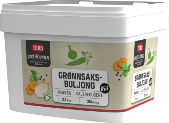 Toro Grænmetiskraftur – Saltminni 256 L 2,3kg (2)