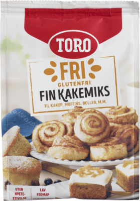 Toro Kökumix fínt Glútenfrítt 346gr duft (5)