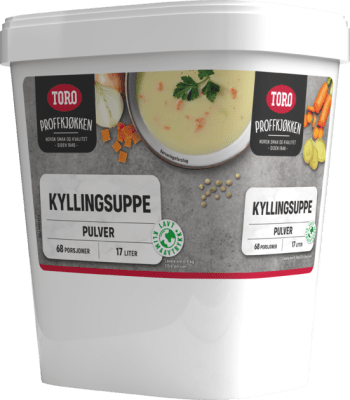 Toro Kjúklinga súpa 17L 1,2kg 68sk duft (3)