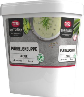 Toro Púrrulaukssúpa 15L 1,2kg 60sk duft (3)