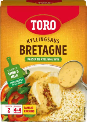 Toro sósa 4stk kjúklinga