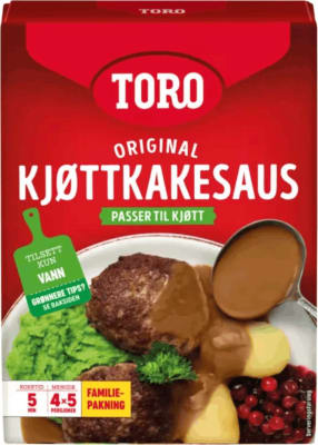 Toro sósa 4stk kjötbollu