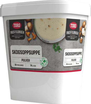 Toro Skógarsveppa súpa 14L 1kg 56sk duft (3)
