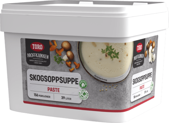 Toro Skógarsveppasúpa deig 39L 3,5kg (2)