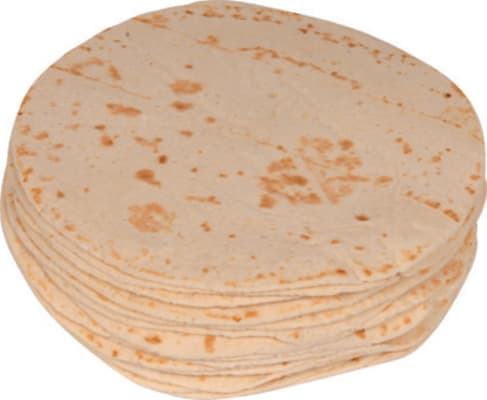 Tortillur 6.8" 17cm hveiti 108stk