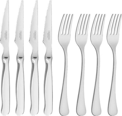 Tramontina Stálhnífapör 8stk