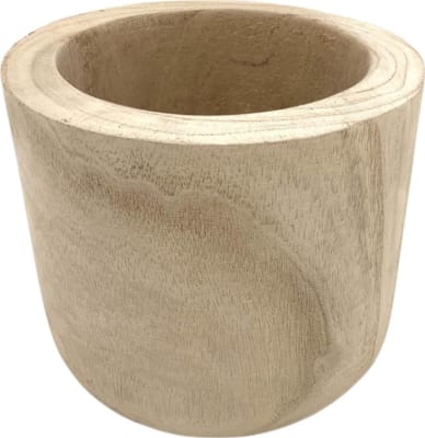 Trendcenter Blómapottur 19x16cm paulownia viður