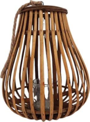 Trendcenter Lukt bast með gleri 25x30 willow natur