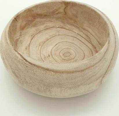 Trendcenter Skál ö:23cm h:9cm ljós viður