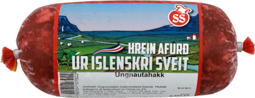 UN hakk 500 gr í lang fr