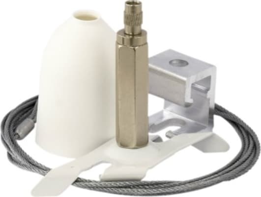 Upphengisett með vír hvítt 3m SPW11WLC-3