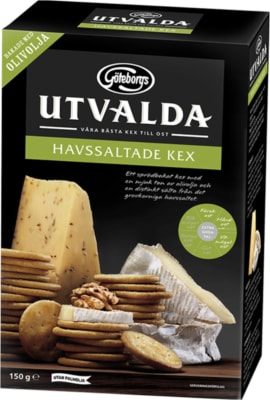 Utvalda ostakex með sjávarsalti