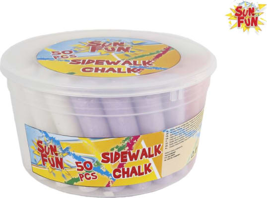 SunFun-Mega Krítarfata  50stk.  (6/24)