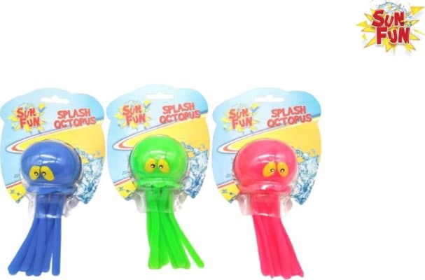 SunFun-Splash kolkrabbar 3-teg 17cm.(12)