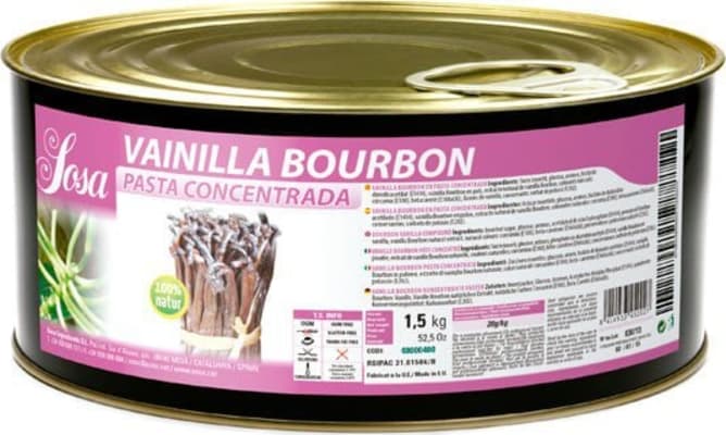 Vanillu síróp Bourbon vanilla paste 1,5kg