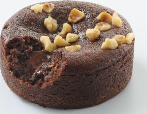 Vegan Súkkulaði heslihnetu Fondant 90g 20stk